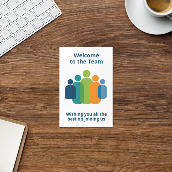 Welcome to the Team Greeting Card - Image 2