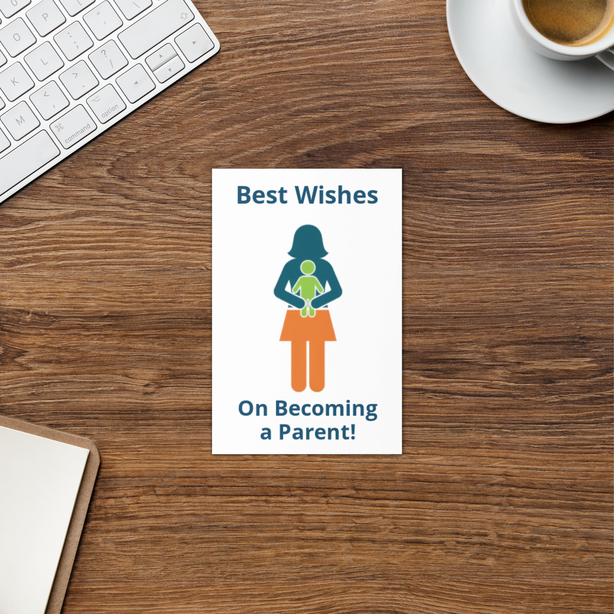 Becoming a Parent Card - New Baby Greeting Card F - Image 2