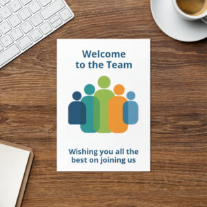 Welcome to the Team Greeting Card