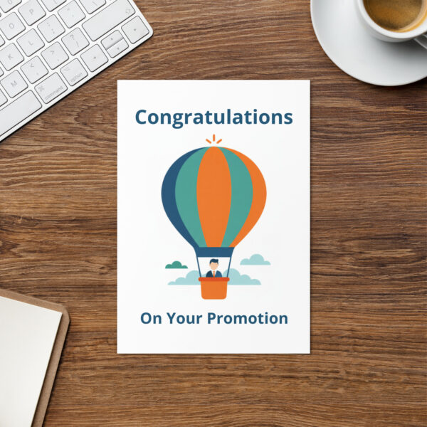 Congratulations On Your Promotion Greeting Card 2