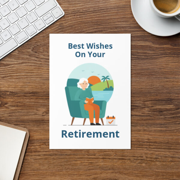 Retirement Greeting Card 1