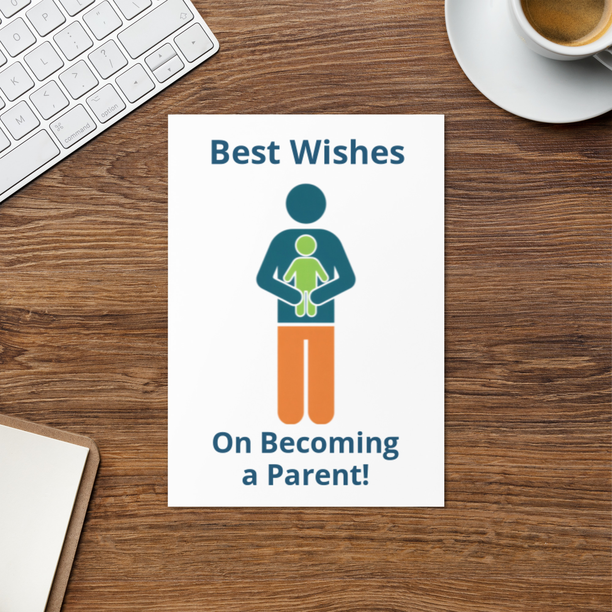 Becoming a Parent Card - New Baby Greeting Card M