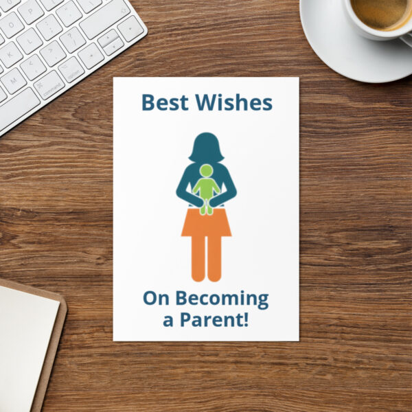 Becoming a Parent Card - New Baby Greeting Card F