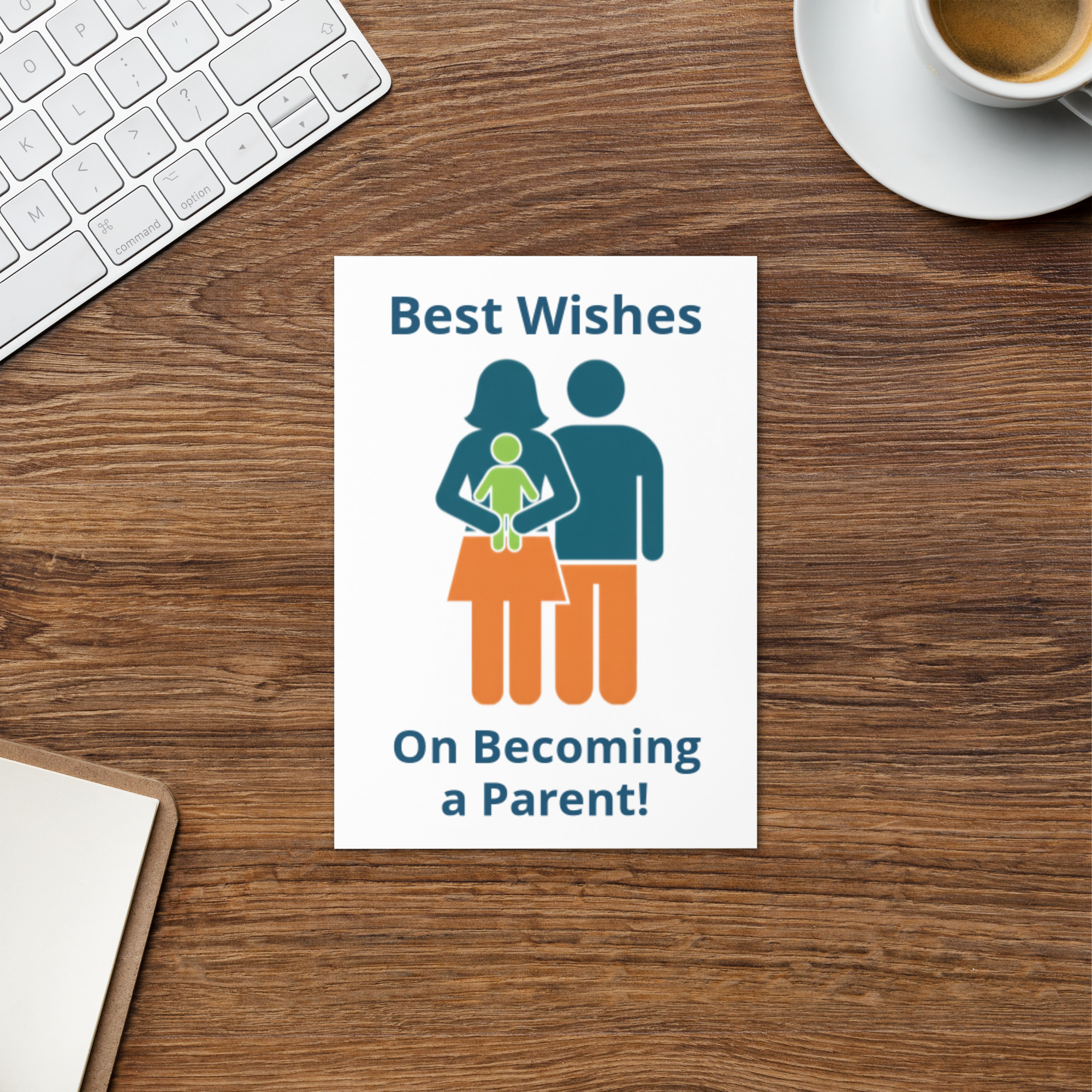 Becoming a Parent Card - New Baby Greeting Card M/F - Image 5